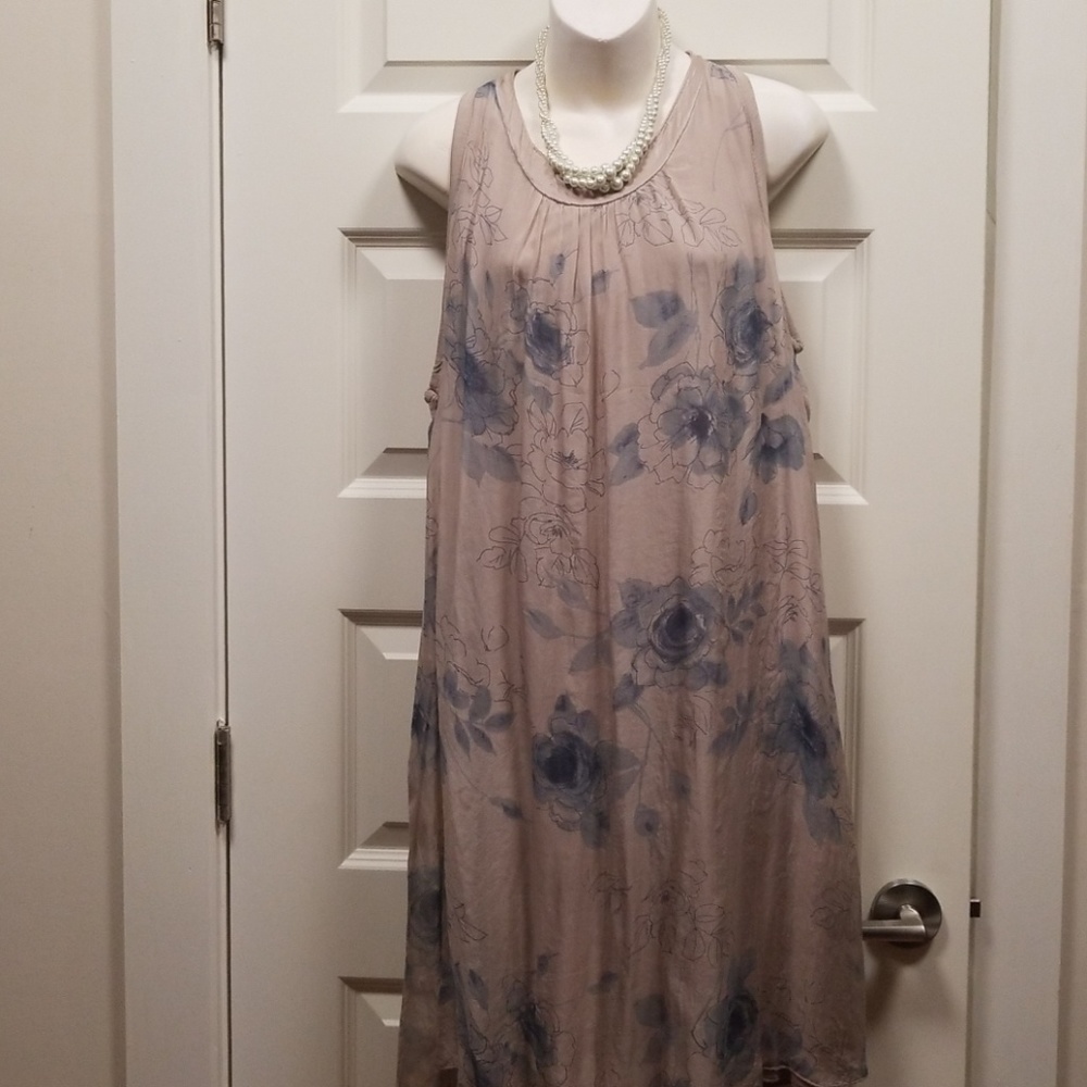 Silk Italian made cocktail dress